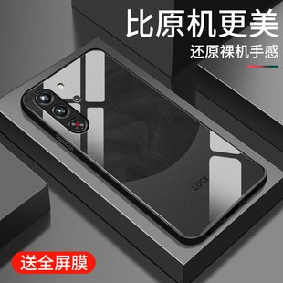 适用红魔10spro手机壳新款努比亚红魔10pro+钢化玻璃保护套10air镜头全包防摔硬壳游戏男士潮NX789J高级流沙