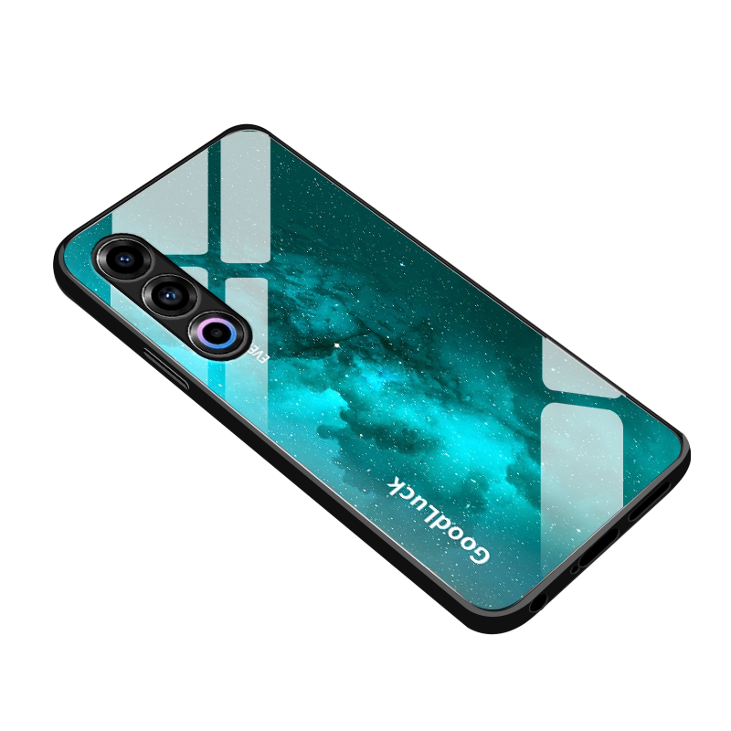 适用魅族21note手机壳新款Meizu21Note钢化玻璃镜面保护套镜头全包防摔硬壳n0te男女生noto简约时尚外壳渐变
