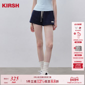 休闲运动短裤 女春夏2026新款 松紧腰短裤 樱桃KIRSH 韩系少女裤 子