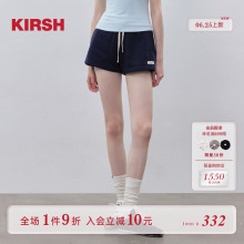 樱桃KIRSH 休闲运动短裤女夏季2025新款松紧腰短裤韩系少女裤子