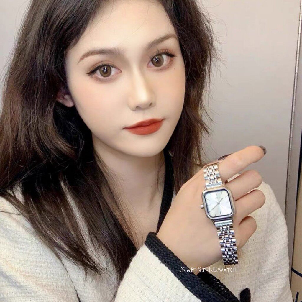ACHENGY手表女士女款钢带简约气质小众轻奢高级感小巧精致石英表_虎窝淘