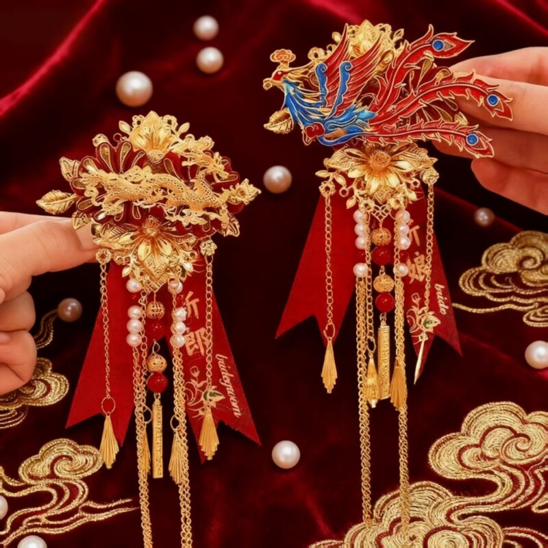 四大金刚婚礼胸花2026新款爆款爸爸妈妈胸花管家胸花伴郎伴娘胸花