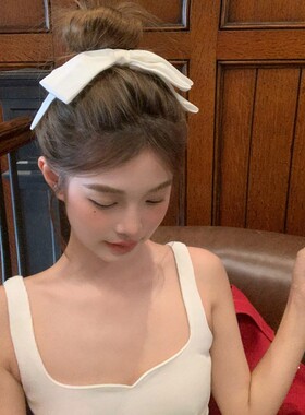 立减5元韩系超大立体蝴蝶结发夹