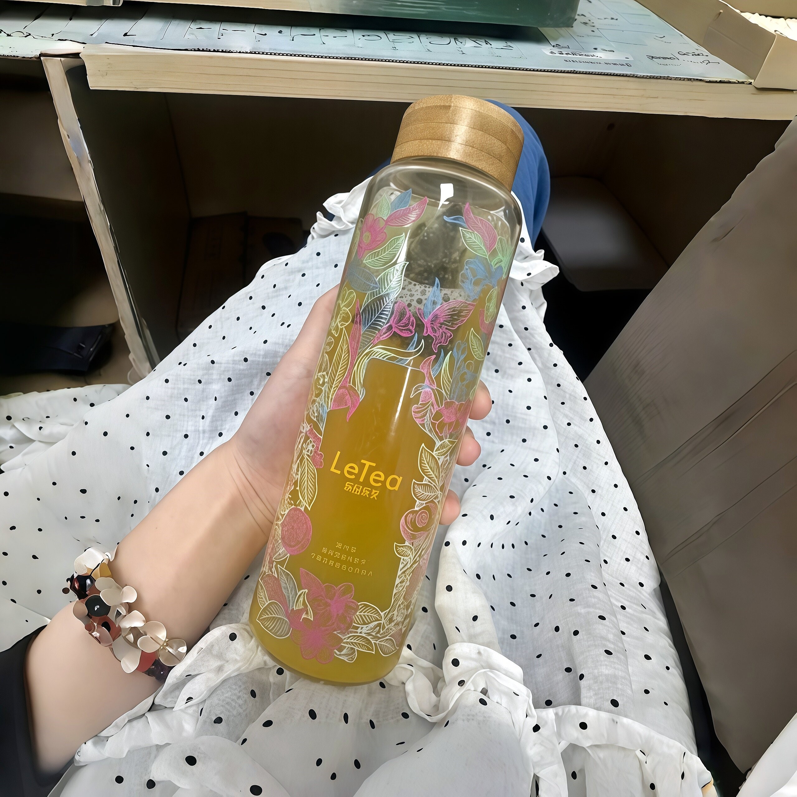 立减5元感温变色高硼硅玻璃水杯