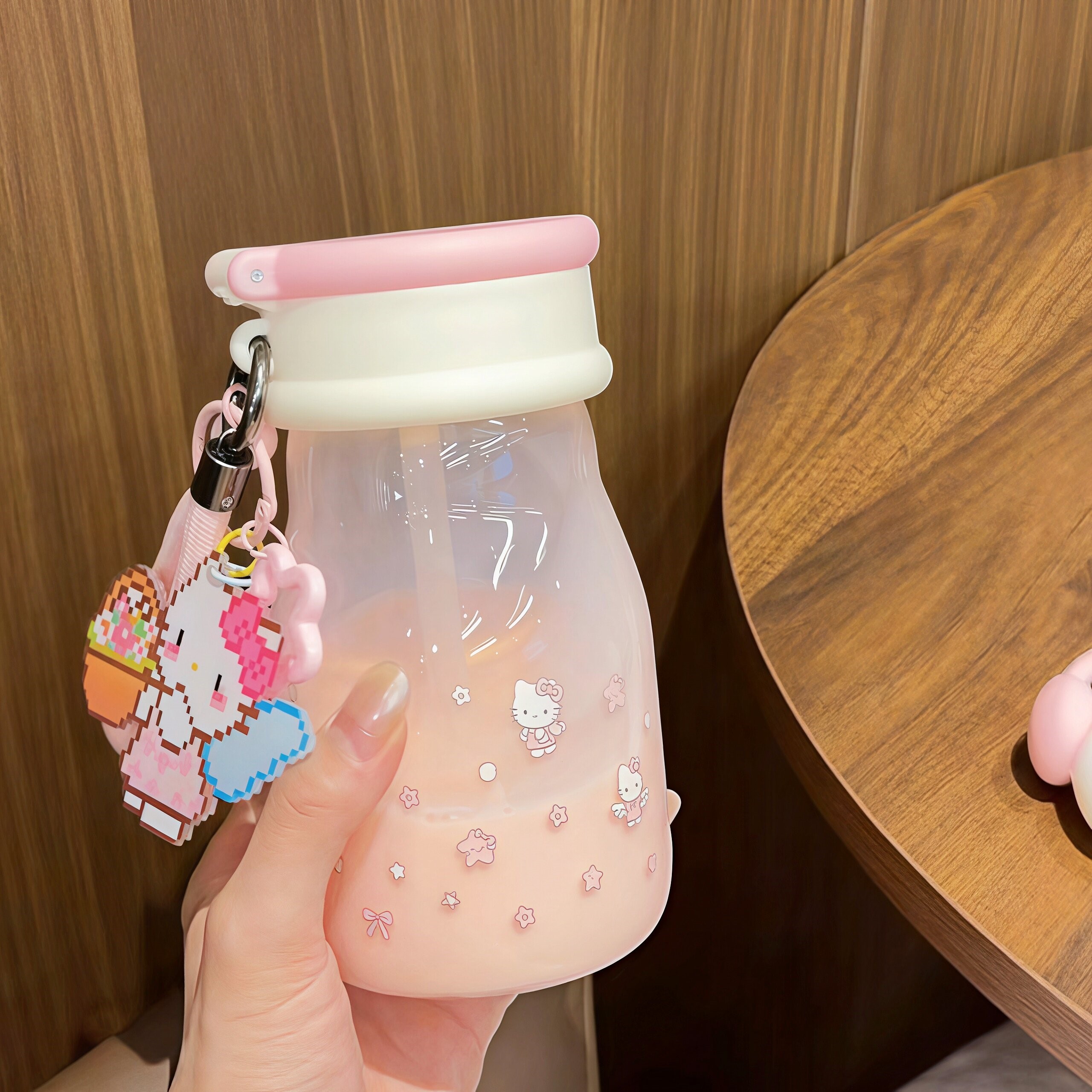立减5元ins风高颜值玻璃随手杯