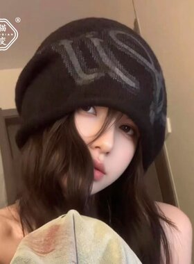 韩系卷边显脸小堆堆帽女2025新款