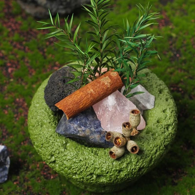 绿野仙踪精油扩香石香薰蜡烛礼盒水晶石室内家居摆件送女生日礼物