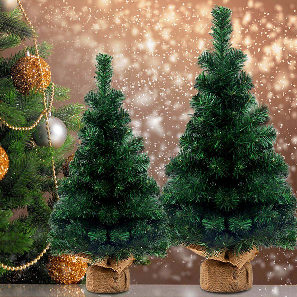 圣诞节装饰品60CM圣诞节裸树桌面迷你摆件北欧简约ins风 跨境