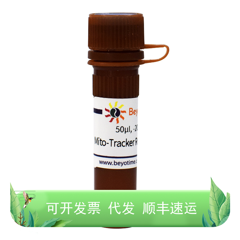 Mito-Tracker Red CMXRos (线粒体红色荧光探针)