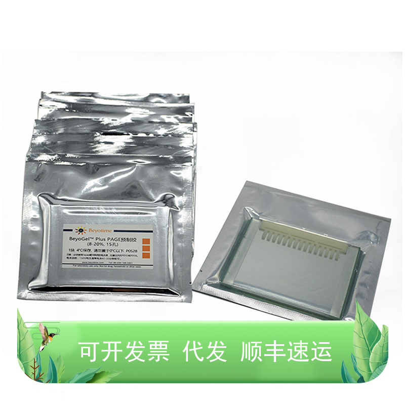 BeyoGel™ Plus PAGE预制胶 Hepes  6% 8% 10%  12%  15%