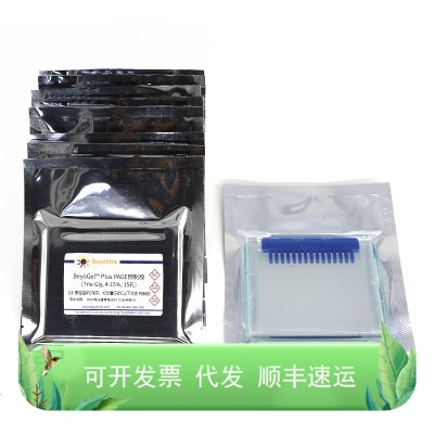 BeyoGel™ Plus PAGE预制胶(Tris-Gly, 4-15%, 15孔)