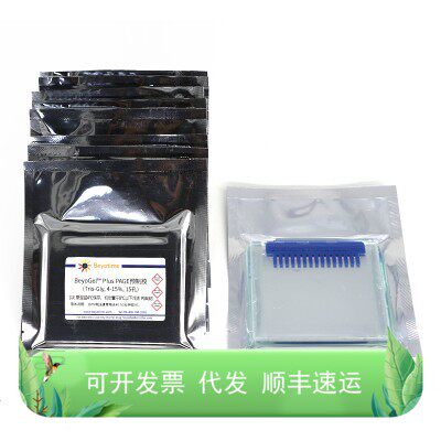 BeyoGel™ Plus PAGE预制胶(Tris-Gly, 4-15%, 15孔)