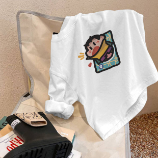 童装男女童春秋季纯棉圆领长袖T恤2025新款卡通宝宝百搭打底上衣