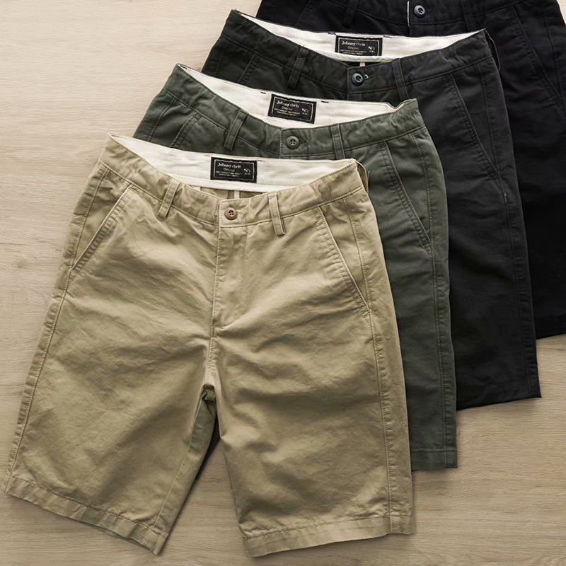 Versatile Five Points Casual Cargo Pants男百搭五分休闲工装裤