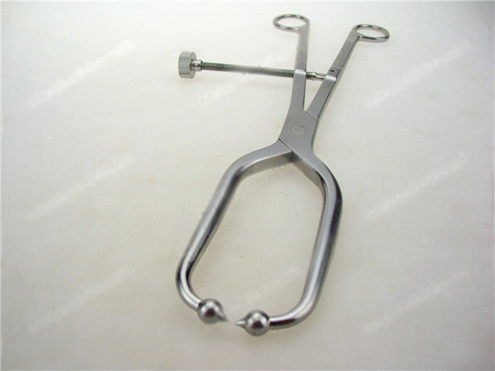 骨科器械医用万能指圈直型复位钳子尖头形顶骨重建钢板盆骨复位钳