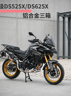 适用无极DS525X/DS625X 摩托车边箱侧箱铝合金快拆防水摩旅三箱