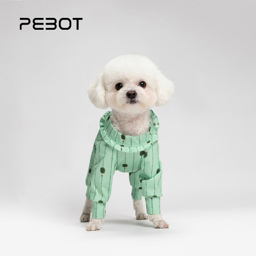 PEBOT狗狗衣服BB8四脚衣安全裤2026新款小型犬防脏防水防护包肚衣