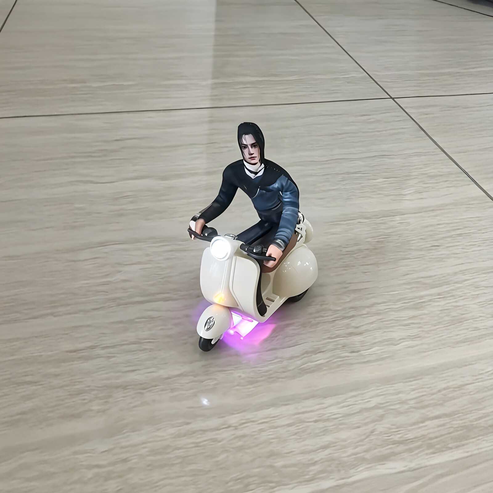 老鼠干小人迷你电动车玩具|整蛊