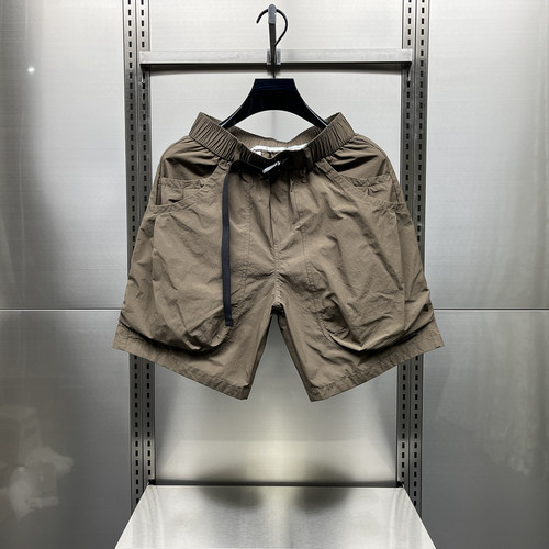夏季宽松日系机能风工装短裤