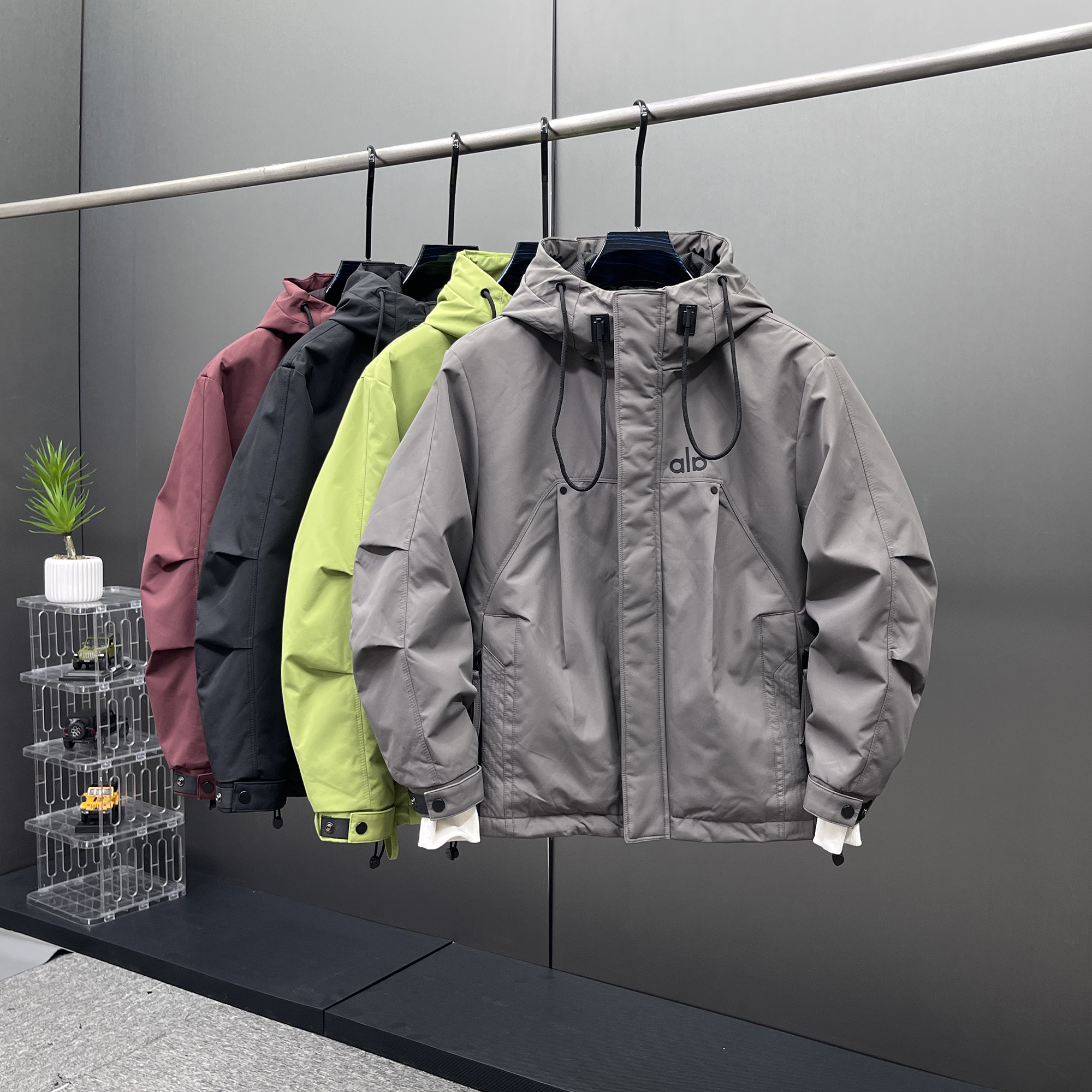 2025秋冬新款男潮牌加棉夹克外套