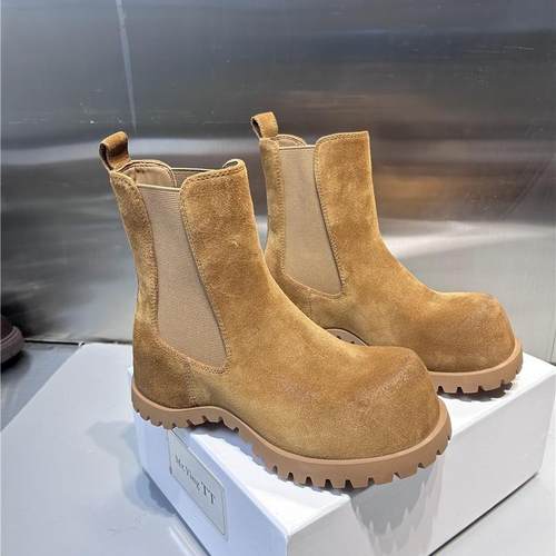 2024冬季新款厚底英伦风马丁靴女