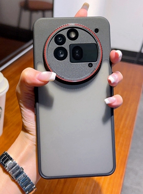 适用于NothingPhone3APro徕手机壳卡系列保护套Nothing Phone 3A Pro保护套简约奢华红圈镜头