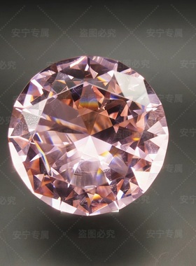 K9粉钻石+底座桌面摆件装饰品玄关电视柜好礼