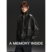 高级感皮衣女 全植鞣工艺 Memory Inside100%英国进口绵羊皮