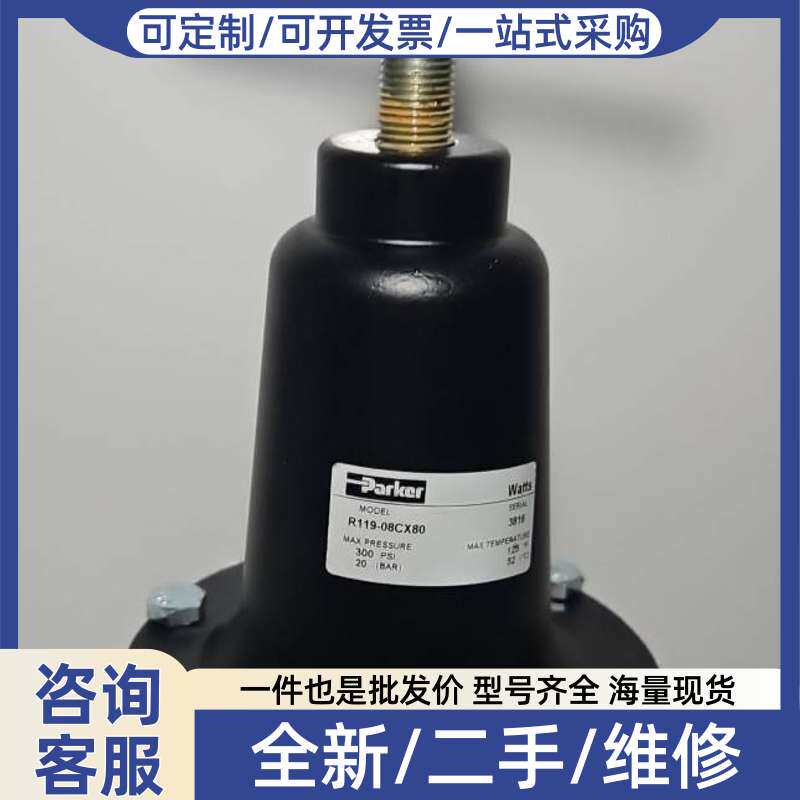 议价Watts 空气压力调节器 R119-08CX80 系统模块阀门单