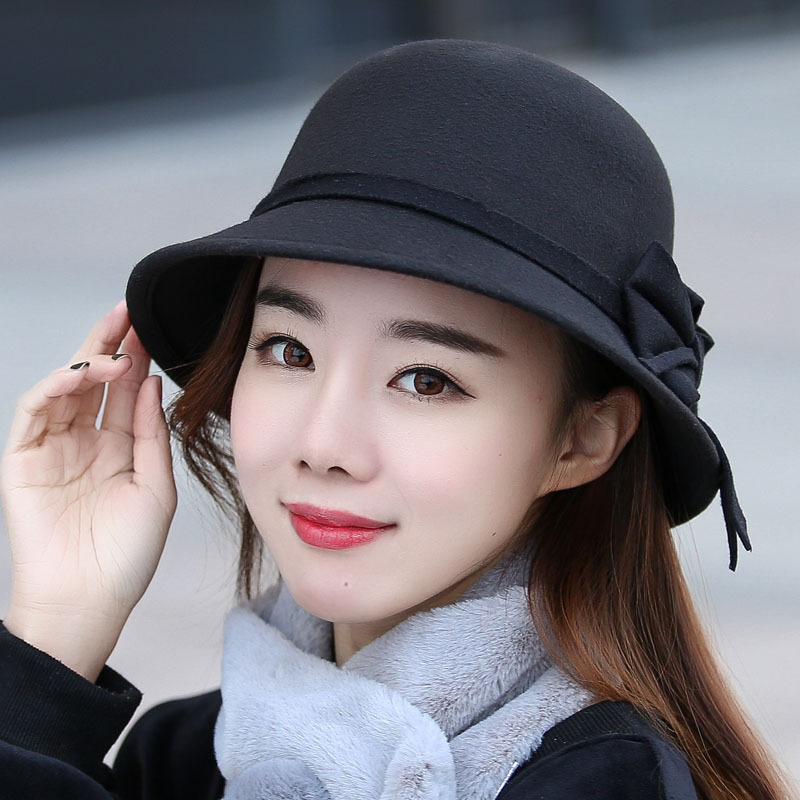 今年流行的漂亮帽子秋冬名媛