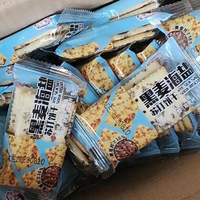 黑麦海盐苏打饼干无蔗糖健康食品