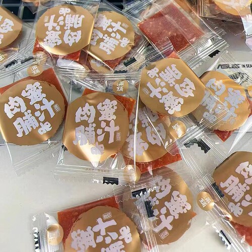 新日期靖江肉脯蜜汁香辣散装肉干