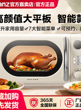 Galanz/格兰仕 KAW0-SF2微波炉家用小型迷你多功能大平板复古20升