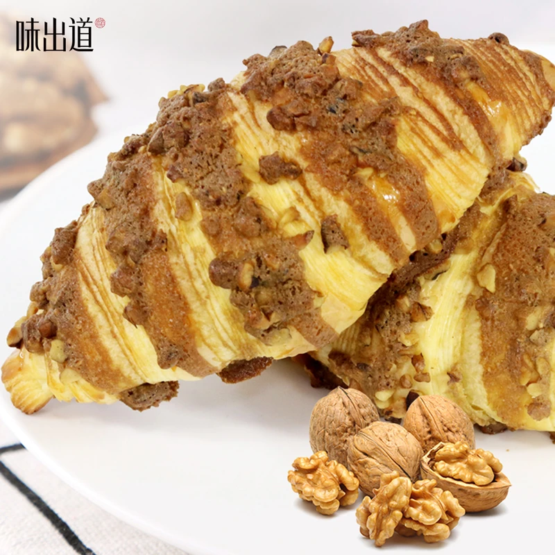 味出道核桃马里奥可颂牛角包蜂蜜