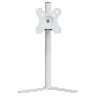 白色/黑色电脑显示器屏幕增高底座横竖屏旋转液晶屏桌面支架金属