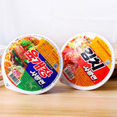 韩国进口农心牌牛肉泡菜味拉面速食方便面泡面宵夜即食碗面