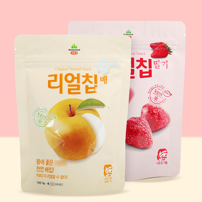 韩国进口 海迪梦水果脆片即食梨片冻干草莓干 追剧办公室休闲零食