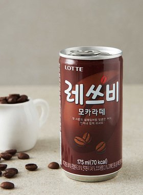 韩国乐天乐啡咖啡饮料175ml即饮咖啡饮料迷你小罐韩式风味