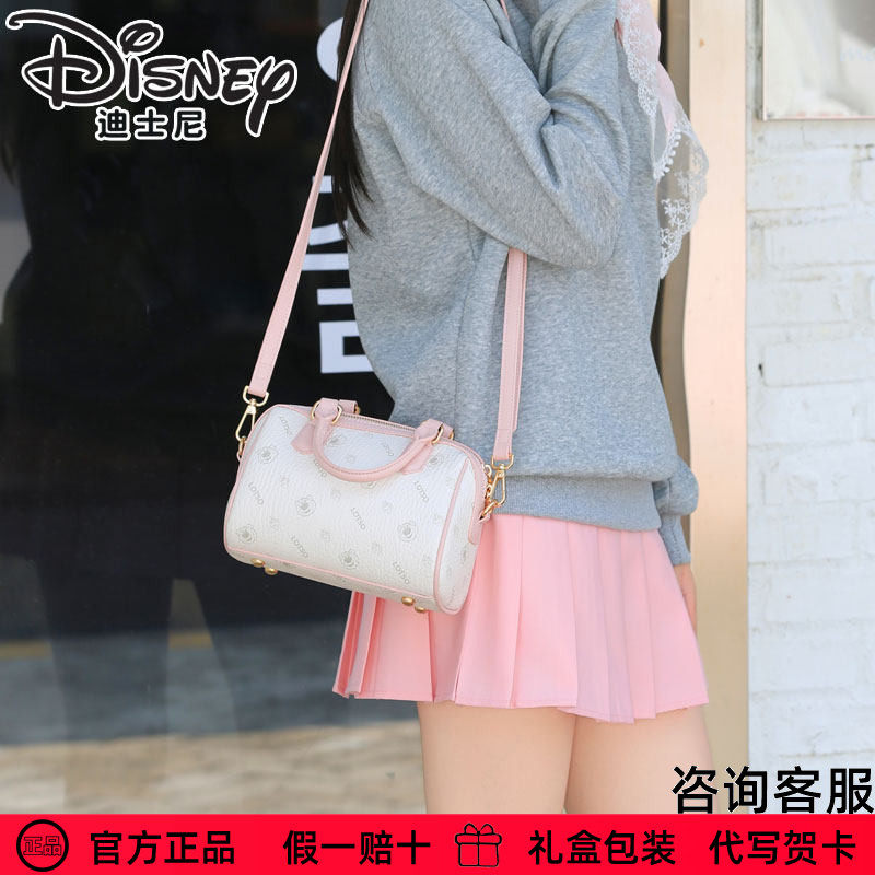 【草莓熊】迪士尼包包女印花枕头包女士2025新品手提斜挎包送礼物