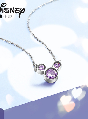 迪士尼银饰项链送礼物