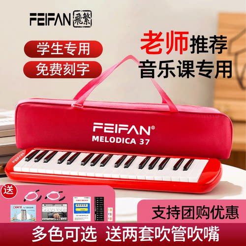 口风琴37键小学生专用送吹管吹嘴