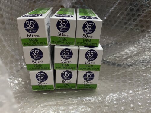 日本艾玛原装刀片PATHO CUTTER-R ERMA MICROTOME BLADES 50片/盒