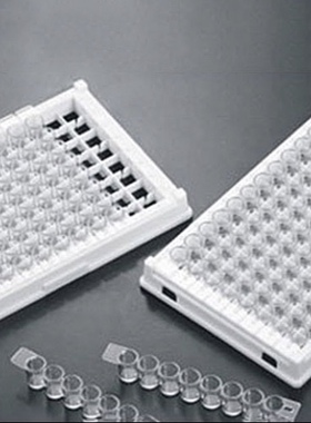 JET/洁特96孔酶标板200~300ng/cm²中结合力可拆FEP201896配8孔条