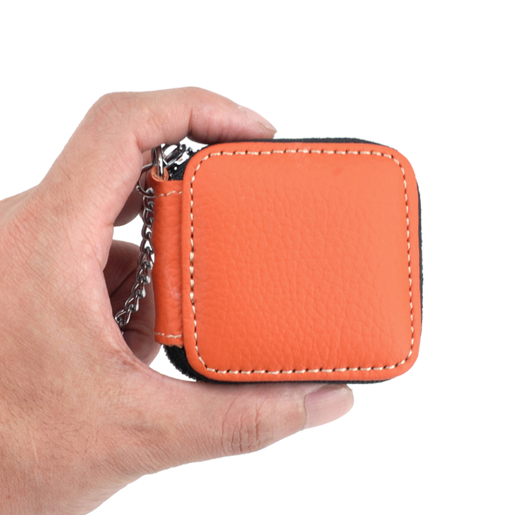 蓝牙耳机真皮保护套苹果Airpods蓝牙耳机钥匙挂饰包头层牛皮钥匙收纳耳套Airpods2