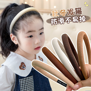 儿童发箍女2025新款 洗脸专用头箍女童高颅顶神器海绵发捆发卡发饰