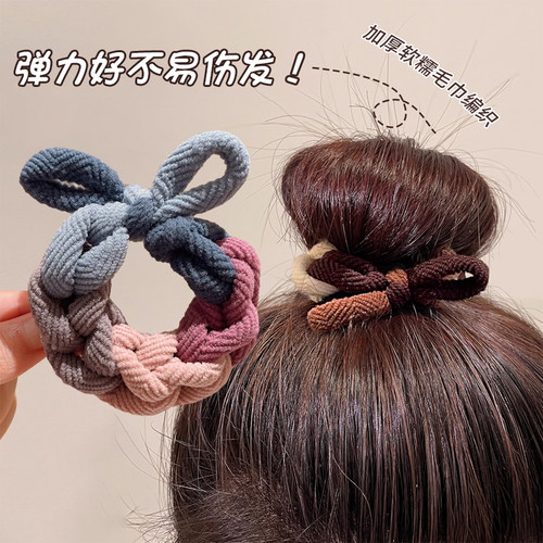 头绳不勒发无扎痕高马尾发绳皮筋