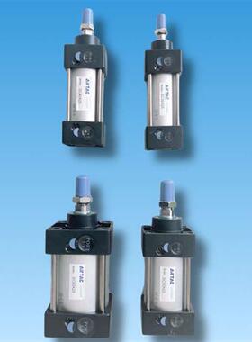 亚德客标准气缸SC32/SC40X5X10X15X20/X30X40X60X70X80/90-S气动