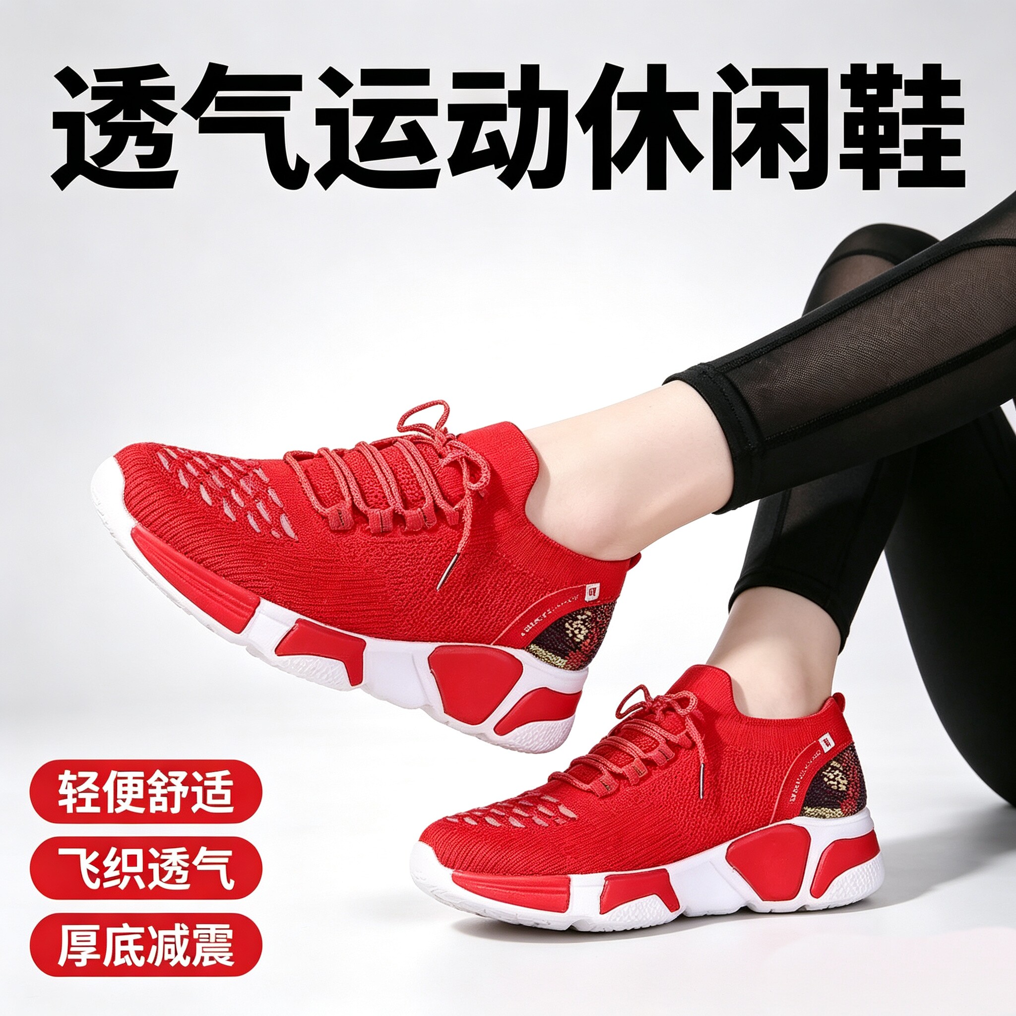 雅格燕舞蹈鞋广场舞鞋女鬼步舞鞋子透气曳步舞低帮气囊底跳舞鞋