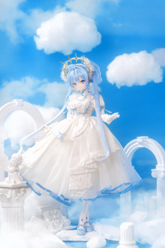 【定金】天使女仆 for mdd/普四/大四/胖四/大裙裙/bjd女仆装