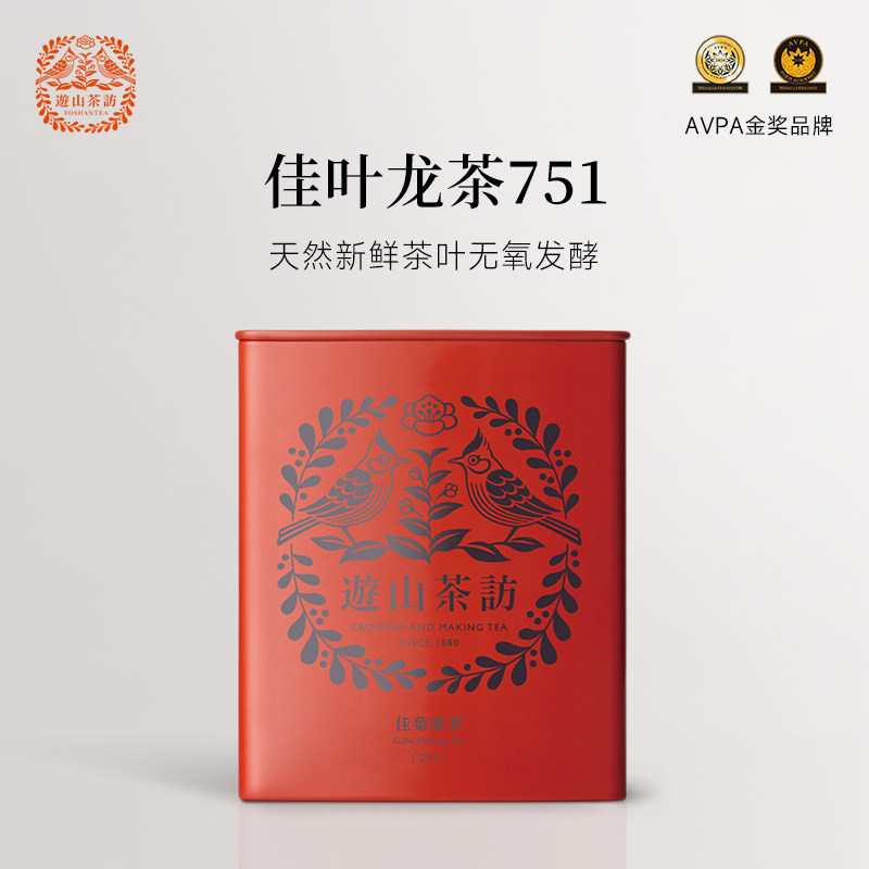 游山茶访佳叶龙茶751罐装特级正宗原装进口150g台湾高山乌龙茶叶